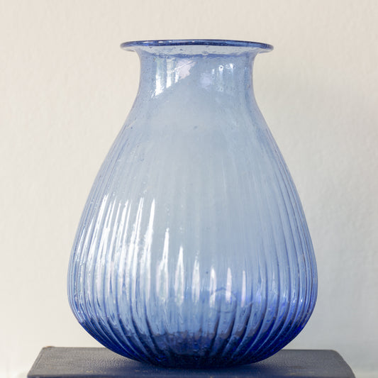 Ravi Blue Recycled Vase