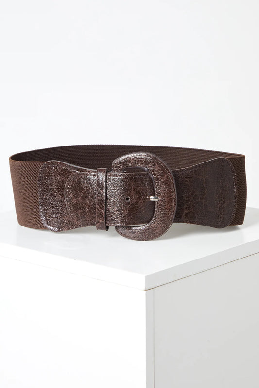 Wide Buckle Belt
