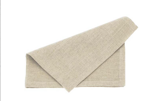 Natural Pure Linen Napkin (Set of 2)