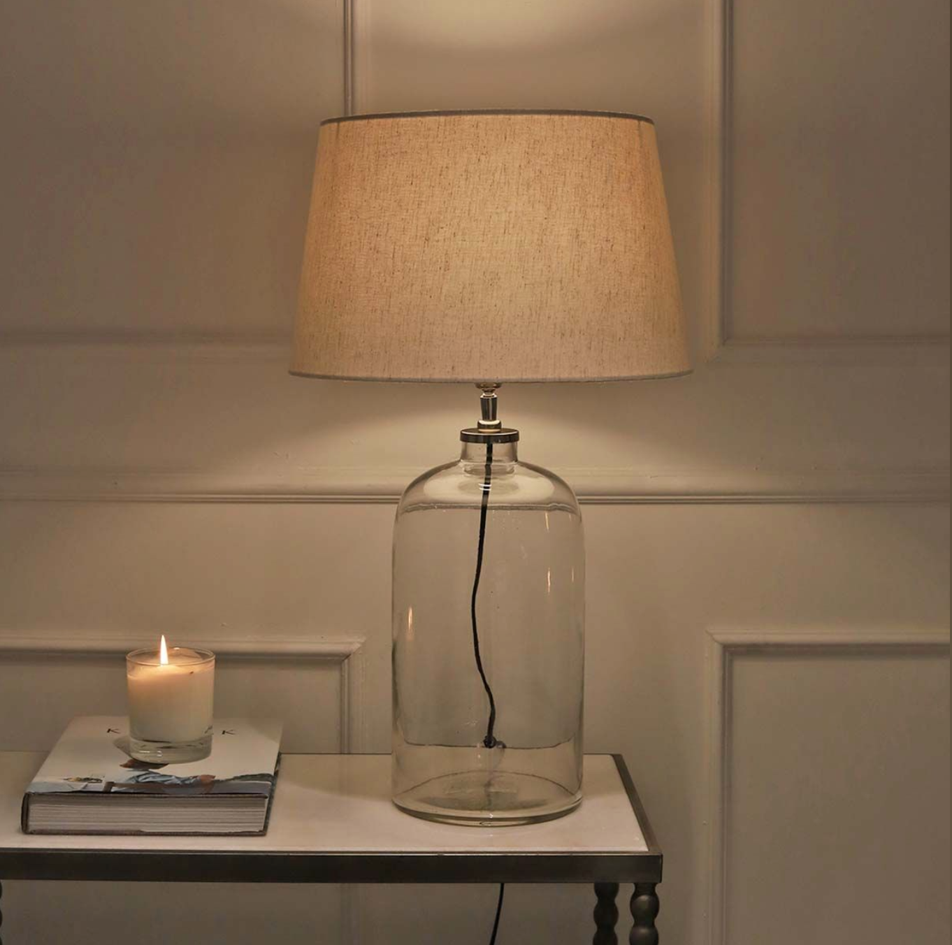 Cameron Glass Lamp