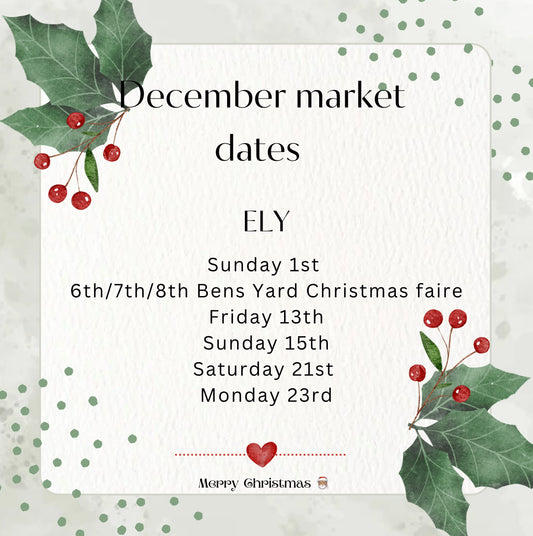 Christmas market dates