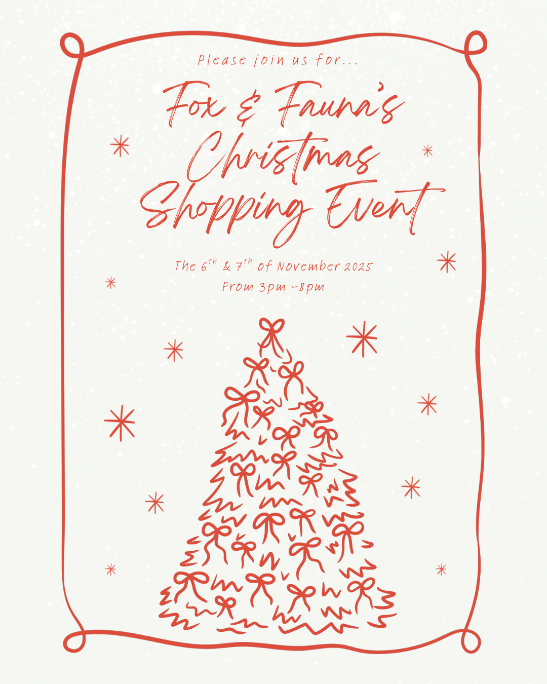 You're Invited To Our Annual Christmas Event!!