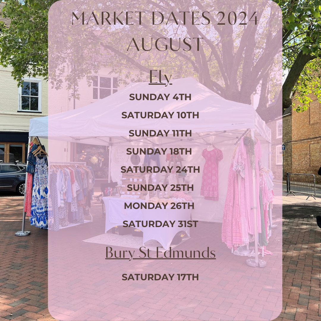 August market dates