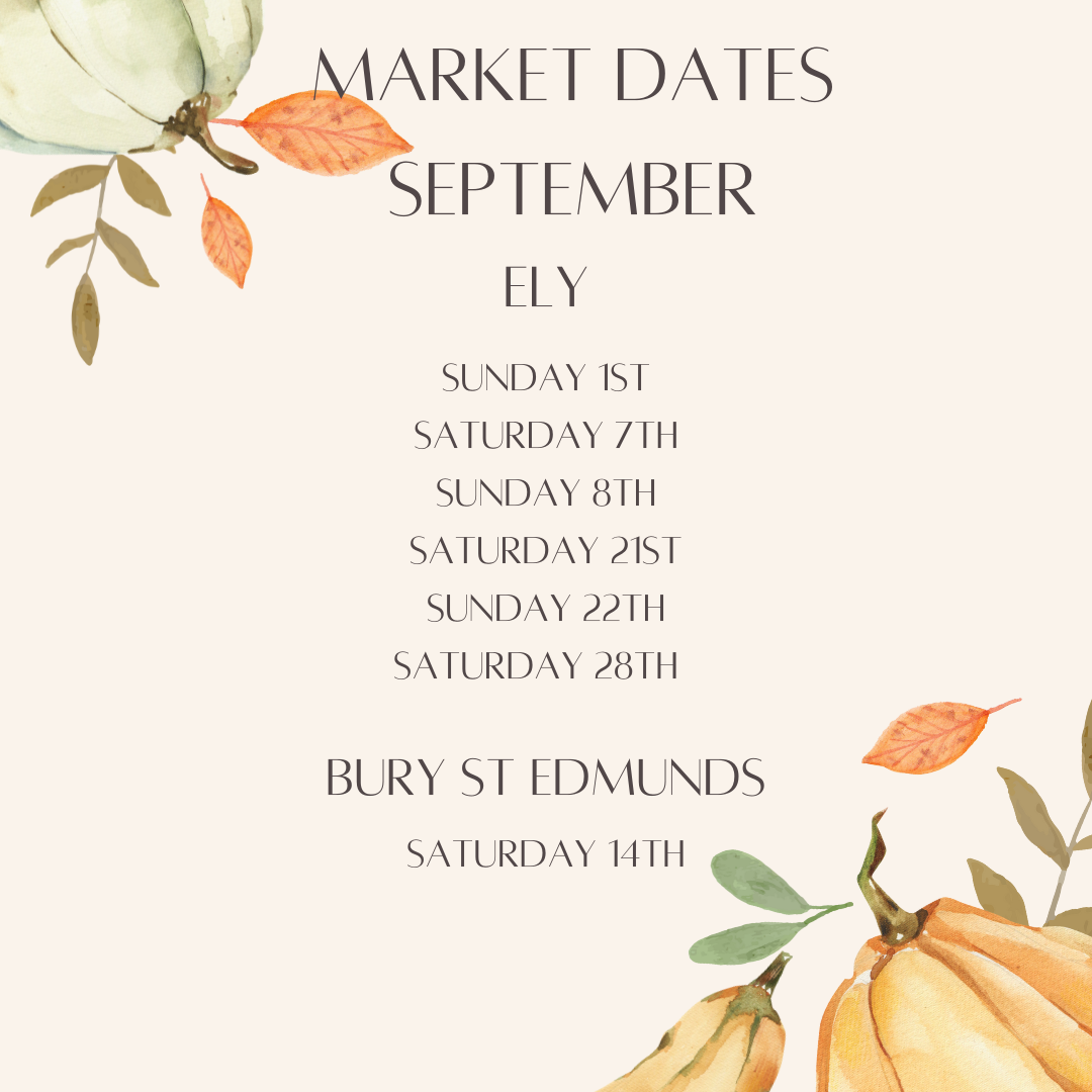 September market dates!