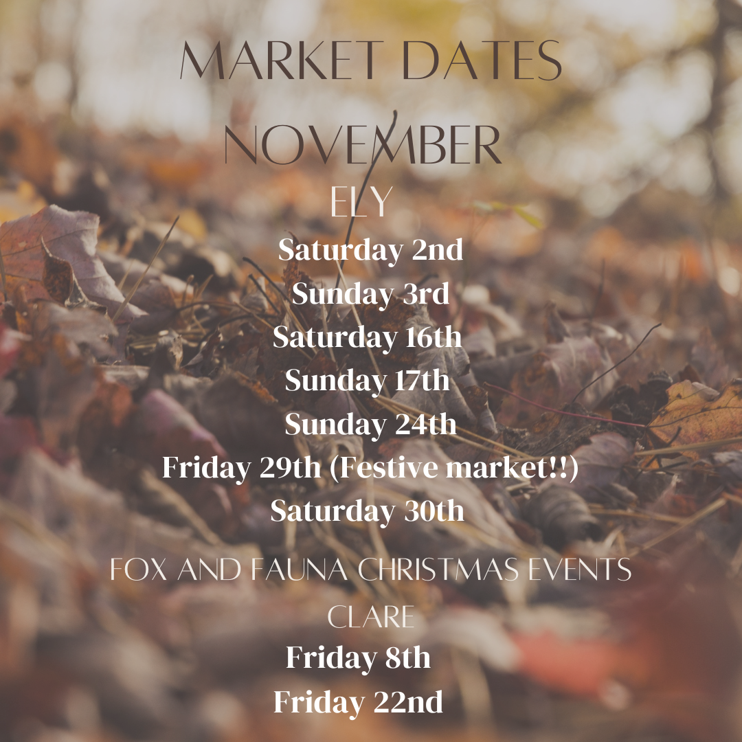 November Market Dates