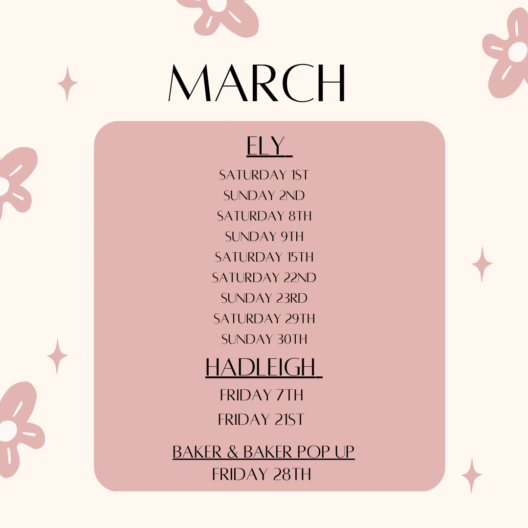 March Market Dates