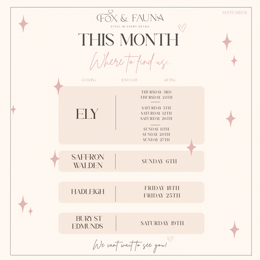 The First Market Dates of Cosy Season...🍂🧋