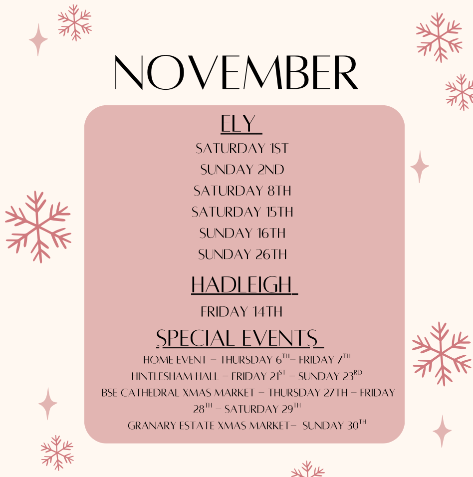 🎄 November Market Magic: Join Us for a Month of Festive Fun!