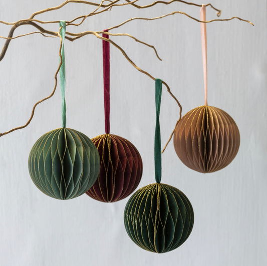 Honeycomb Decorations (set of 4)