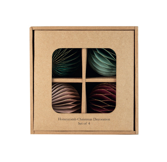 Honeycomb Decorations (set of 4)