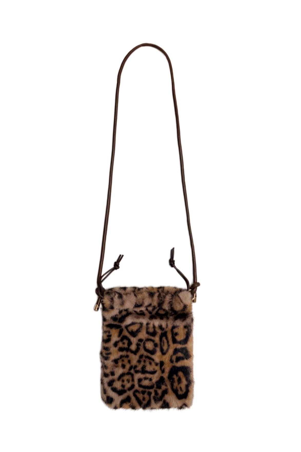 Animal Faux Fur Pouch