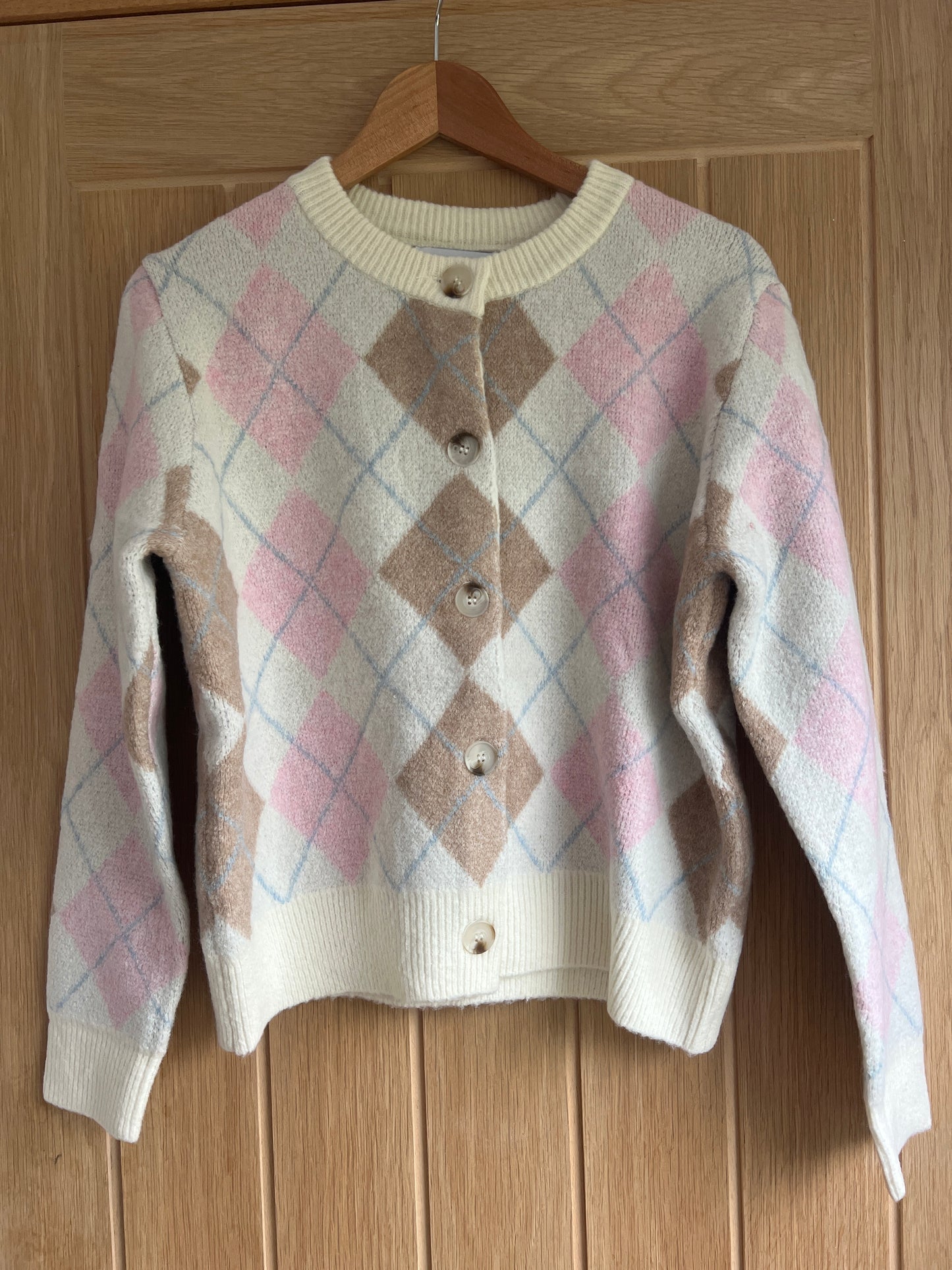 Argyle Diamond Cardigan