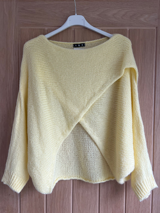 Lemon Wrap Jumper