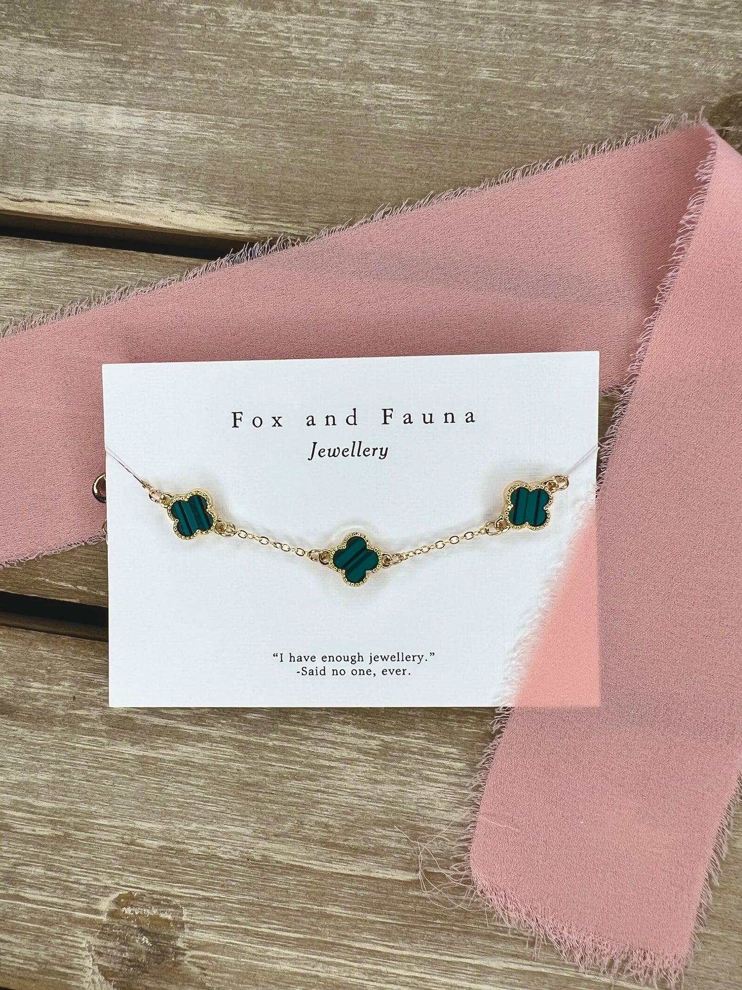 Five Clover Bracelet