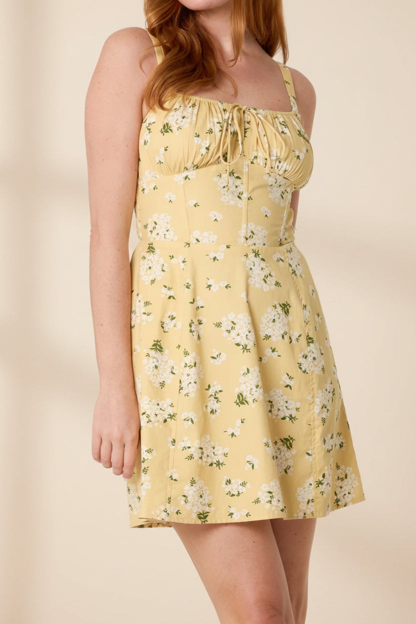 Milkmaid Short Dress