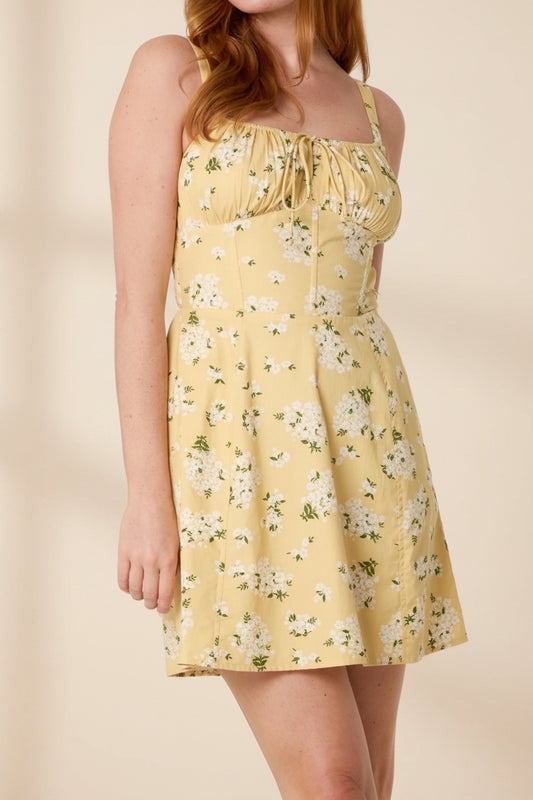 Milkmaid Short Dress