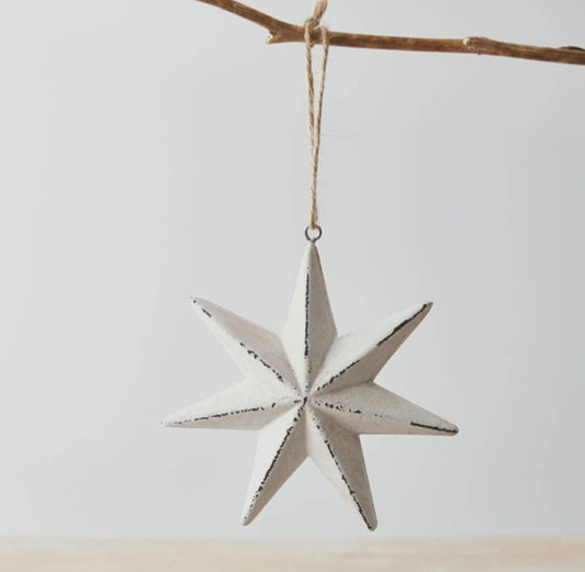 Rustic hanging star