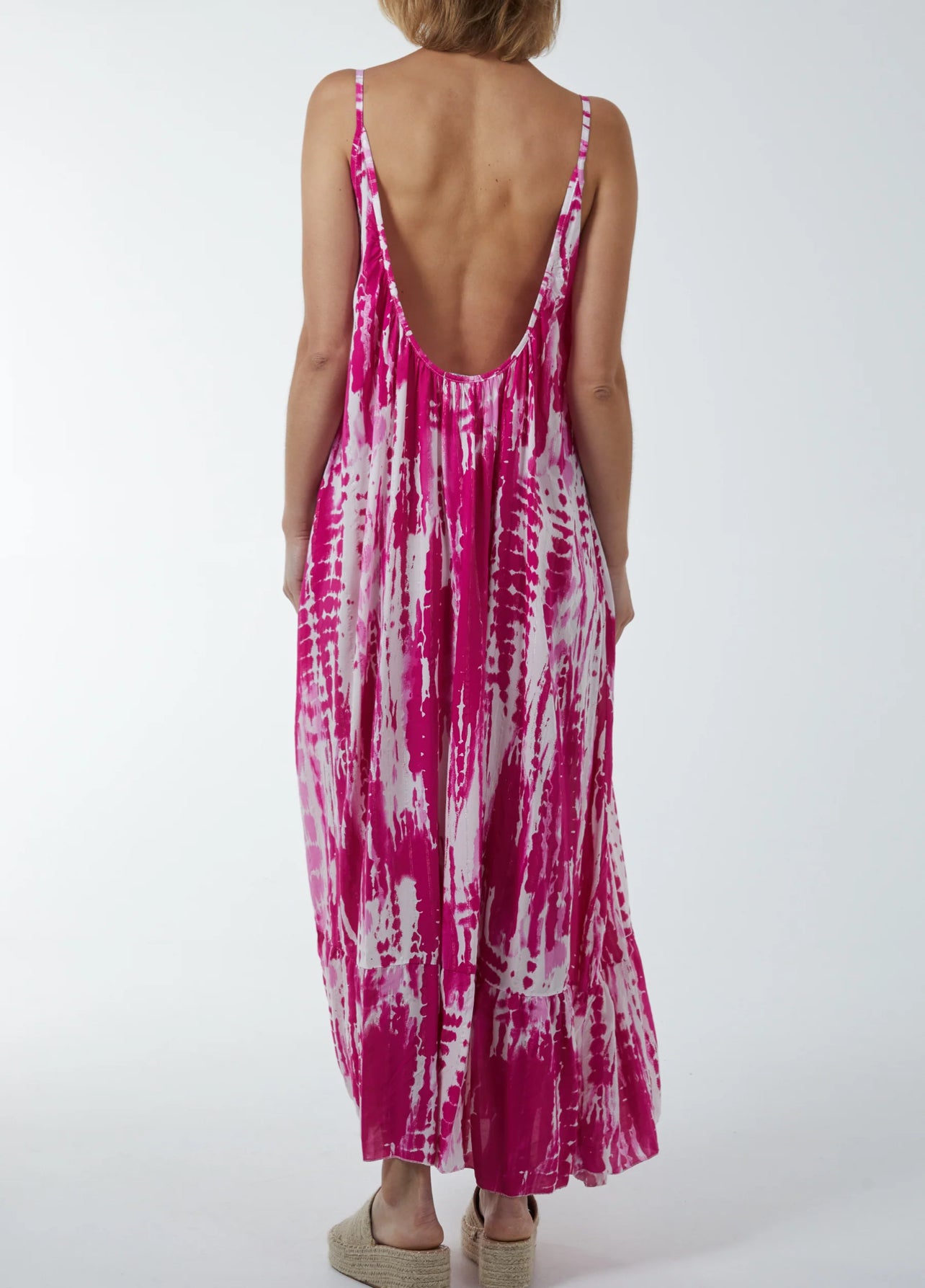 Print maxi dress