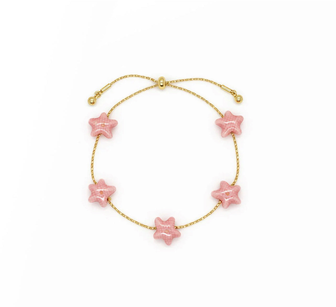 Porcelain Star Slider Bracelet