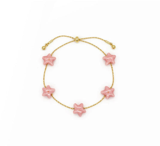 Porcelain Star Slider Bracelet