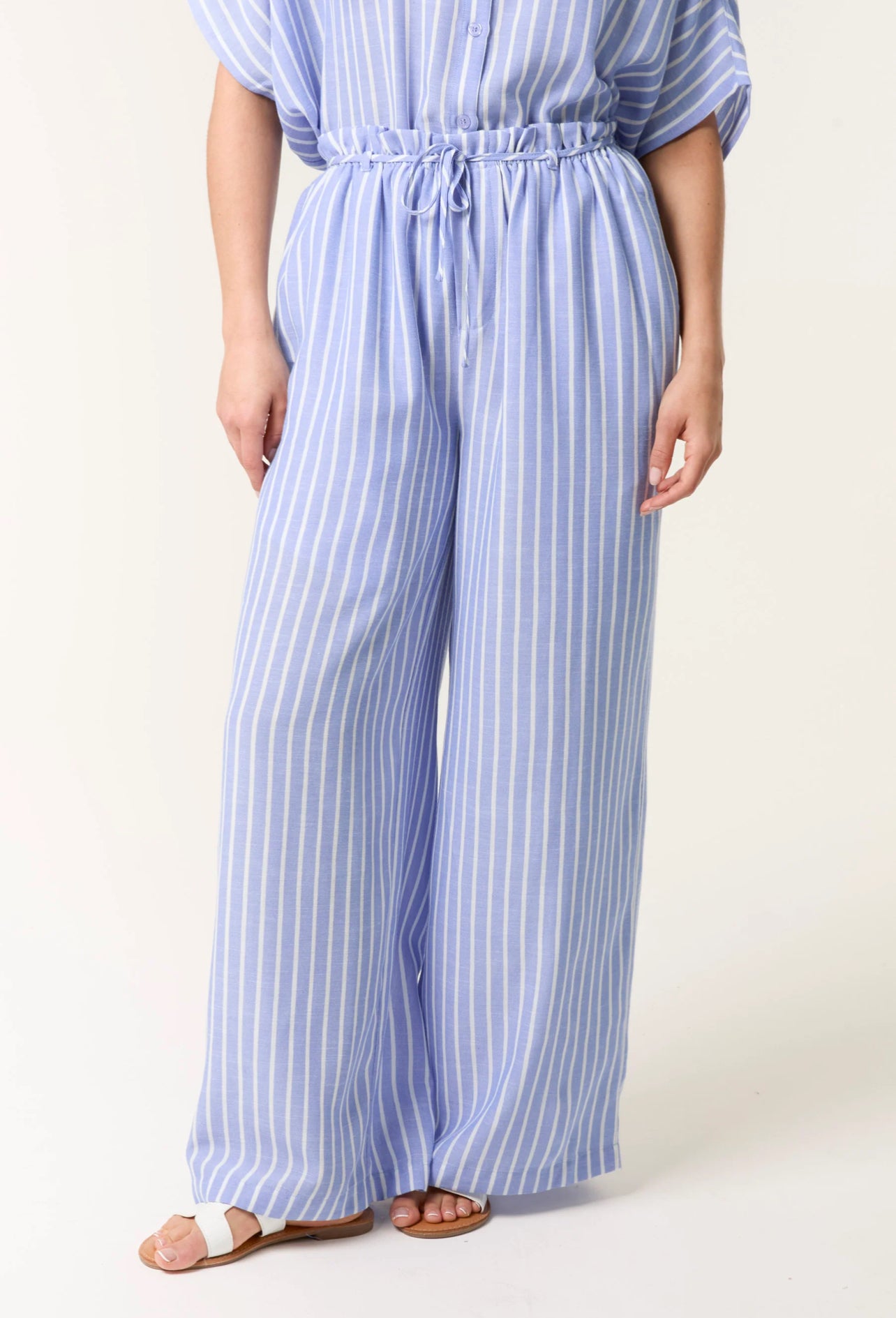 Blue Stripe Trousers