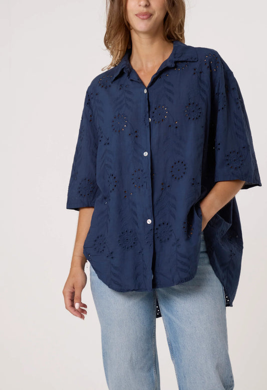 Shell Button Shirt