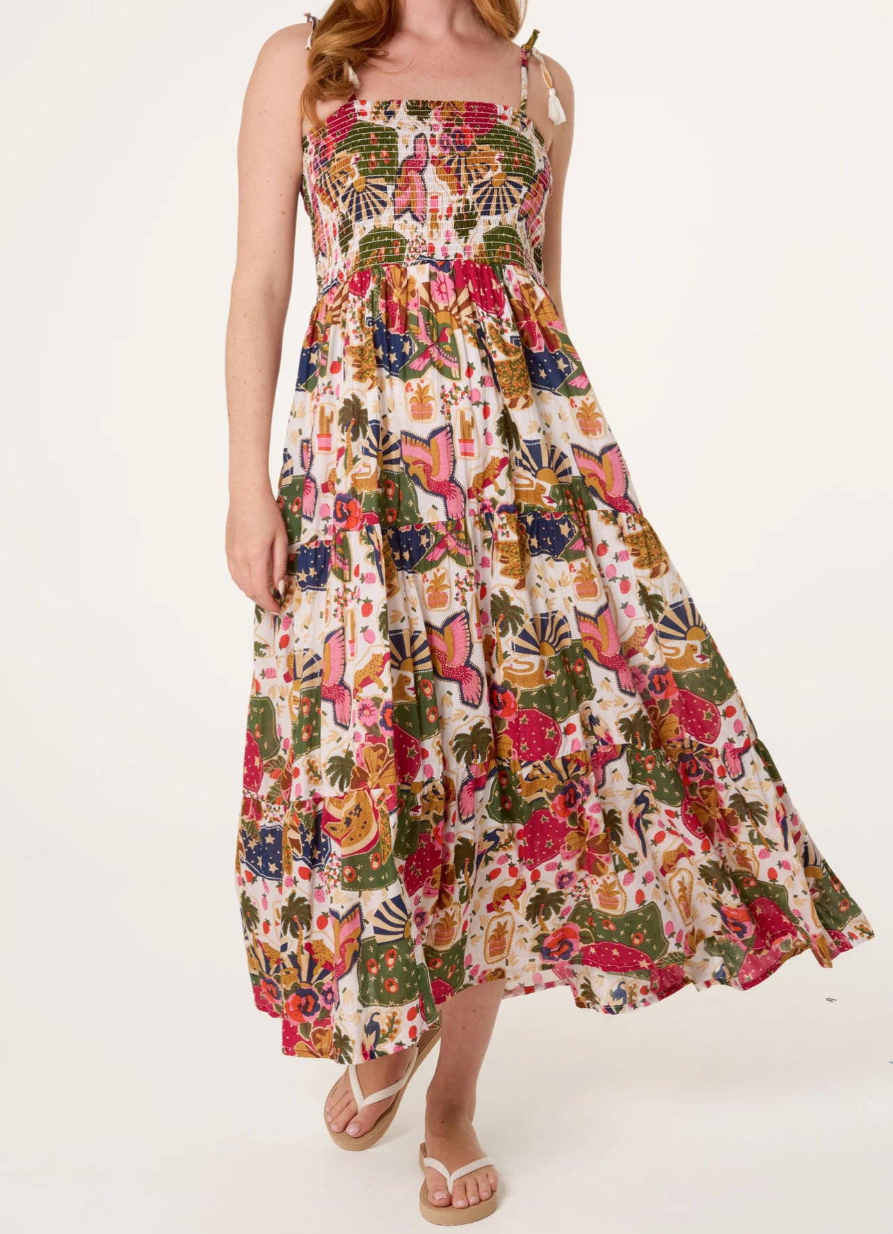 Whimsical Midi Dress