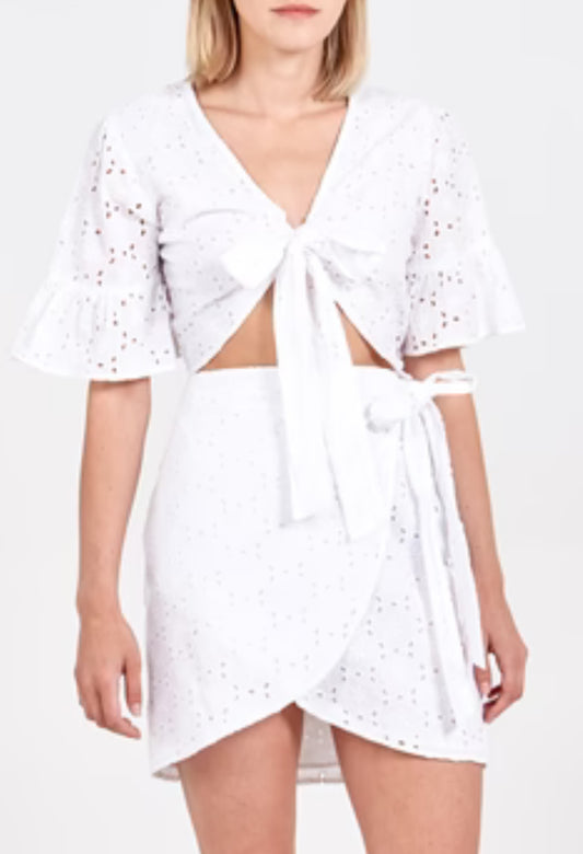 Broderie Anglaise Co-Ord