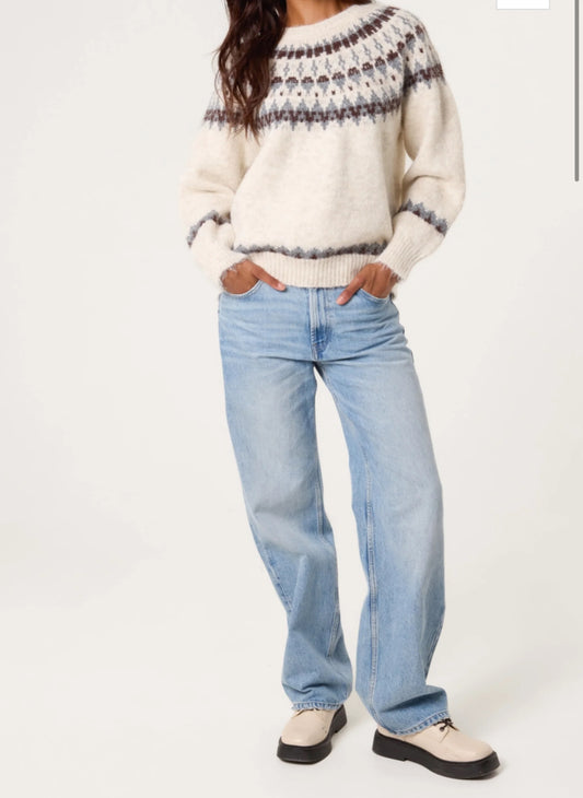 Nordic Knit Wool Blend Jumper