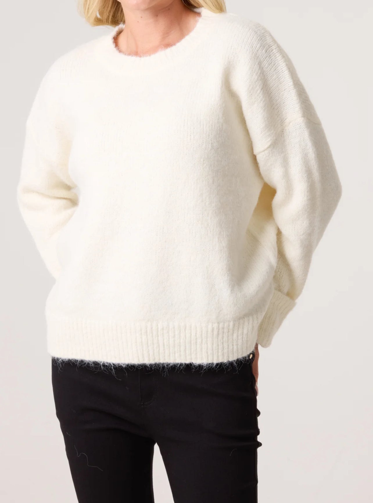 Roll Sleeve Jumper