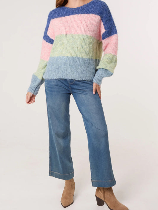 Pastel Stripe Knit