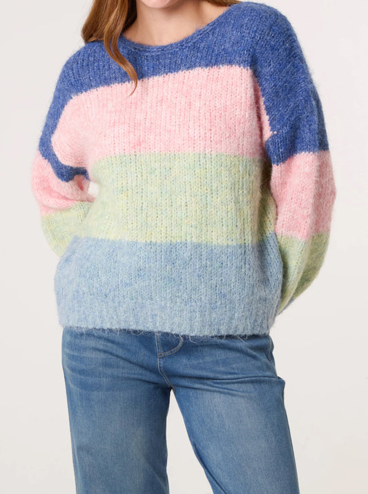 Pastel Stripe Knit