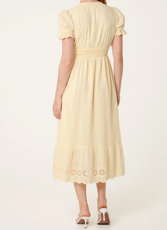 Steph Broderie Dress