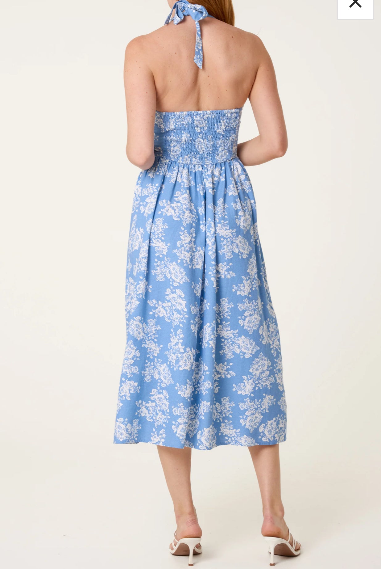 Bodice Halter neck Dress