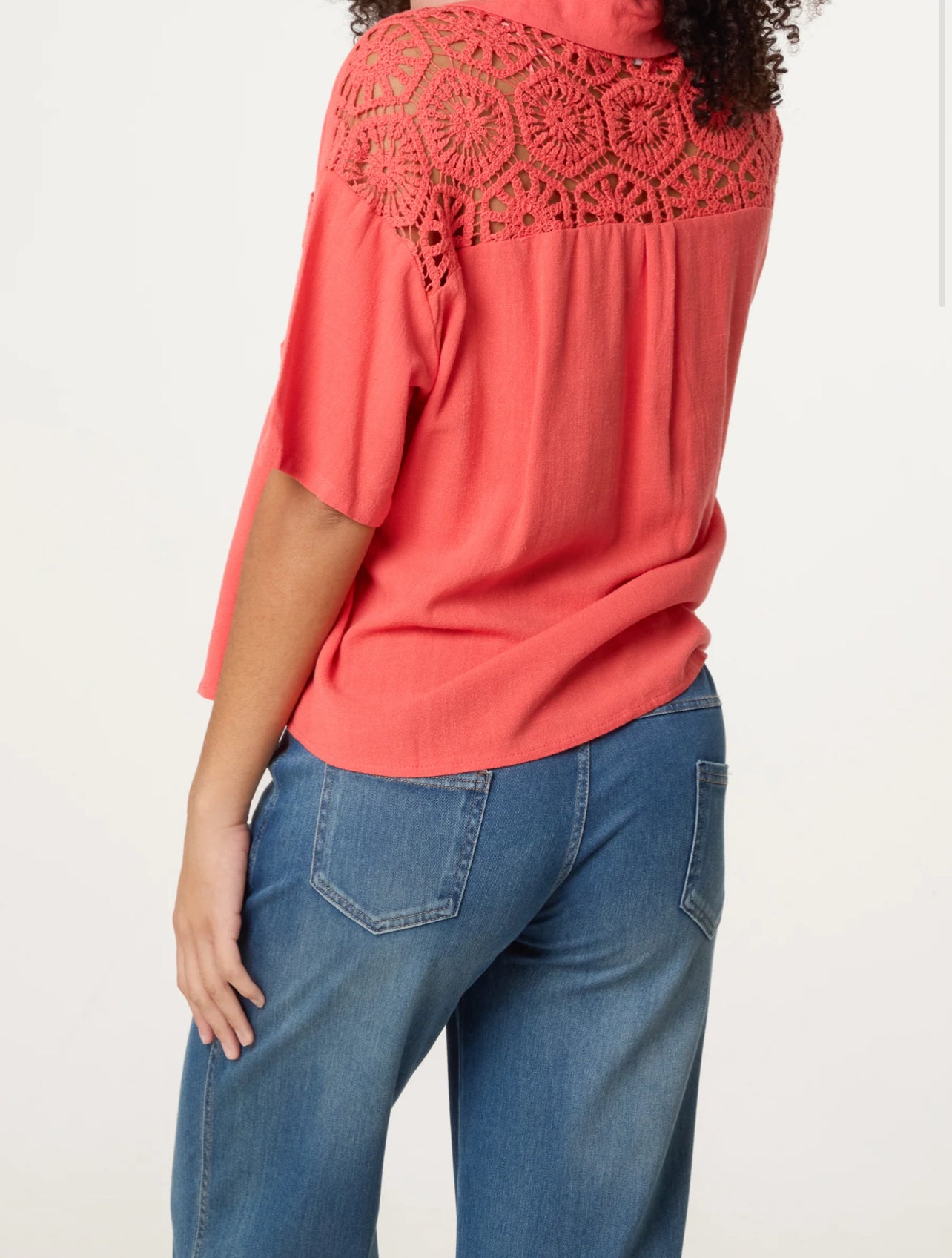 Crochet Loose Fit Shirt