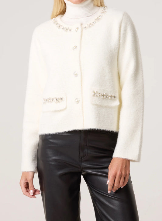 Diamante embellished Jacket