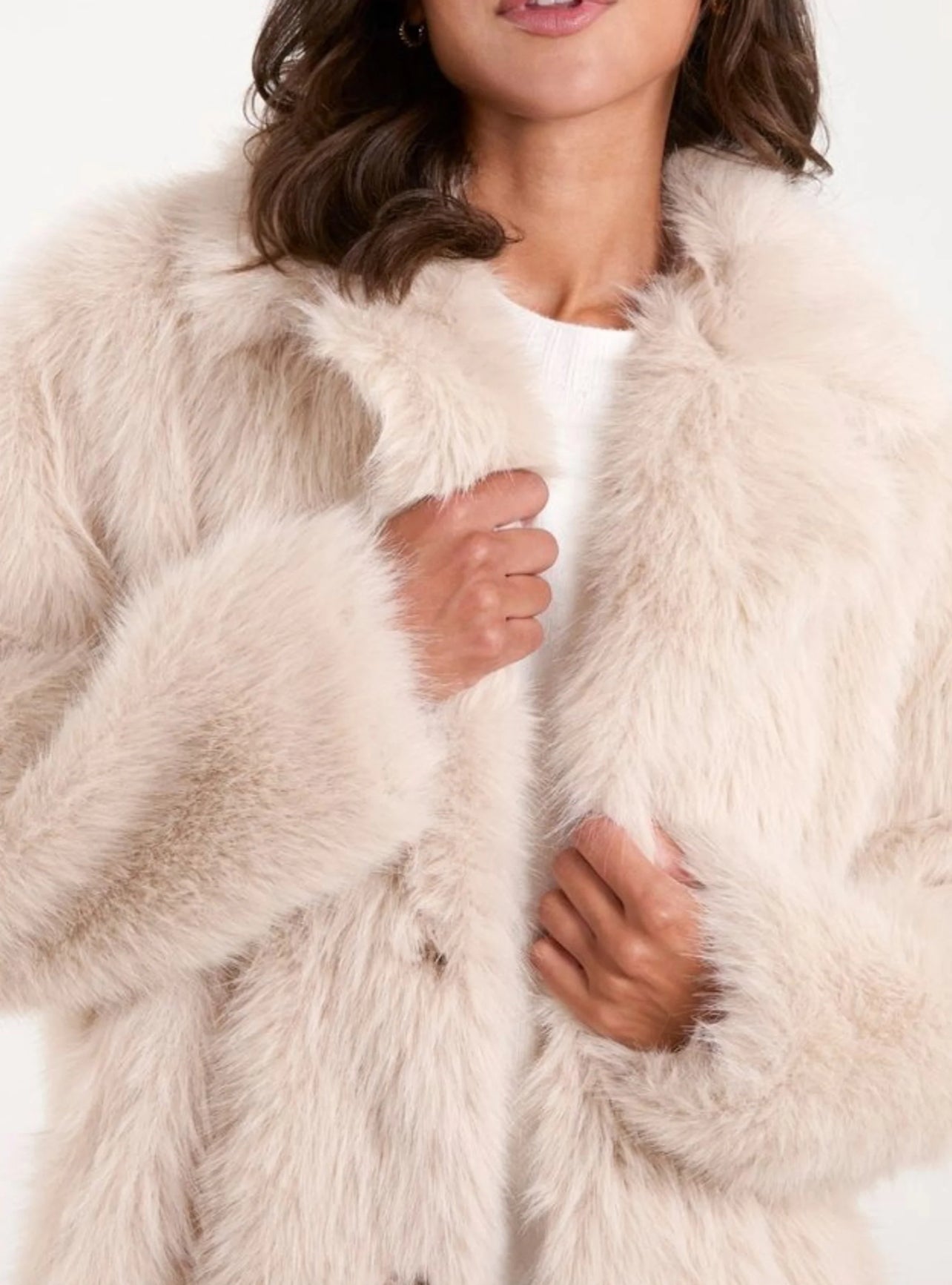 Soft Faux Fur Coat