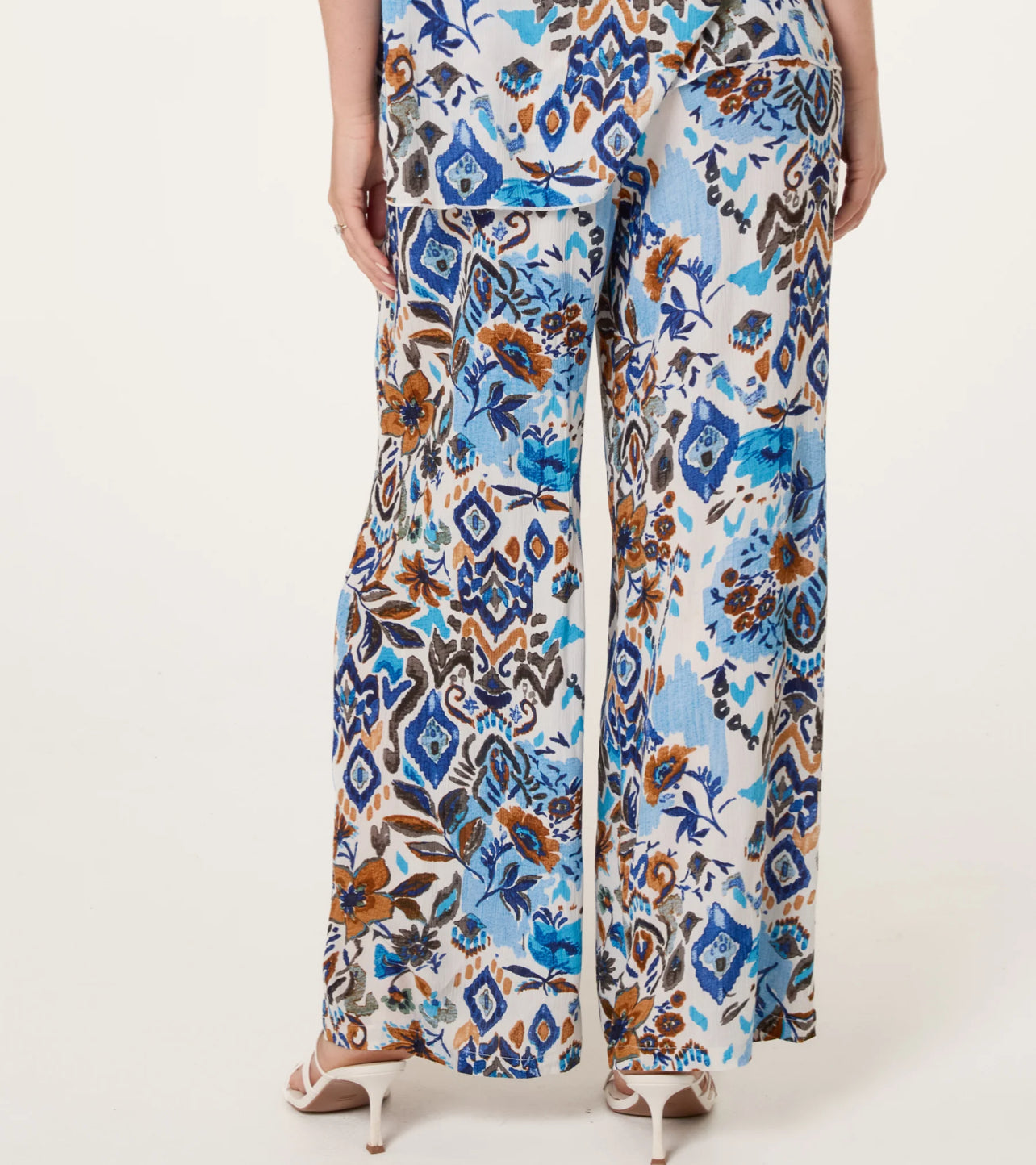 Crinkle Rayon Trousers