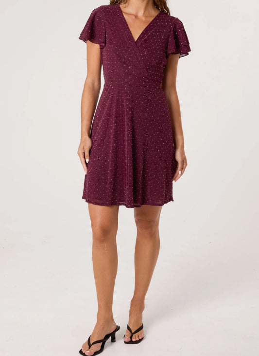 Flutter Diamante Dress