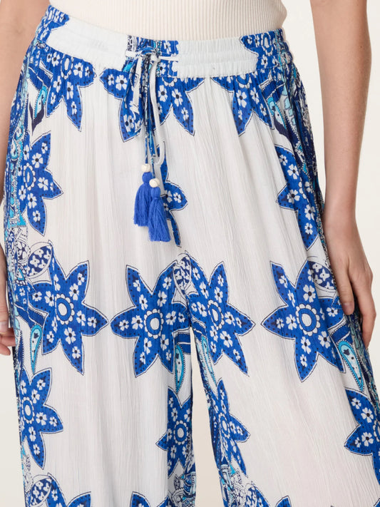 Boarder Print Trousers
