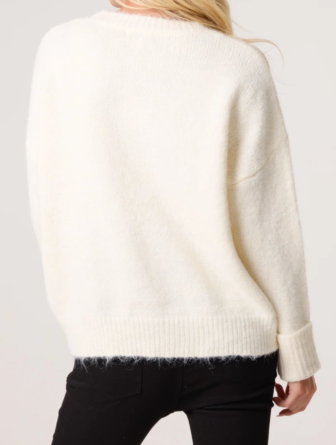 Roll Sleeve Jumper