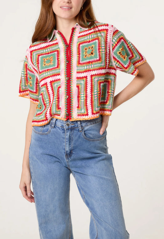 Crochet Multi Shirt