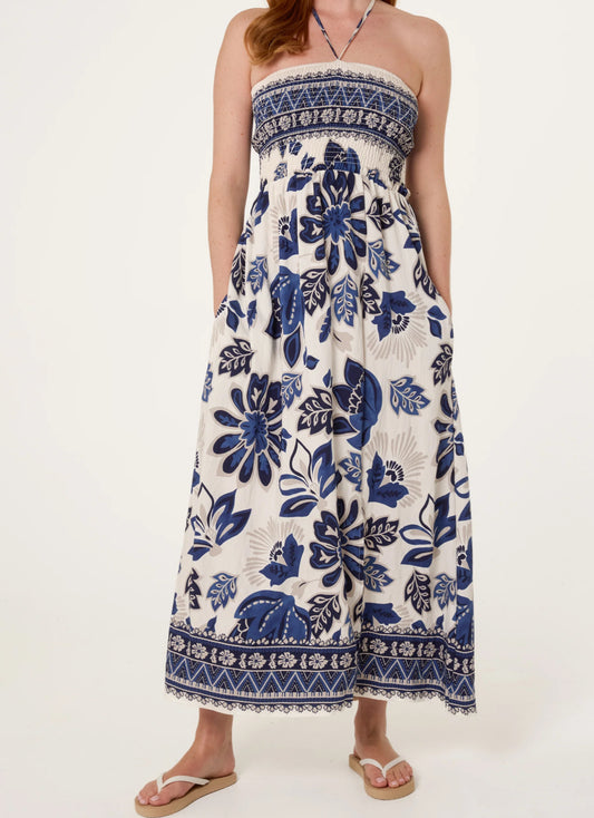 Leafy Print Dress