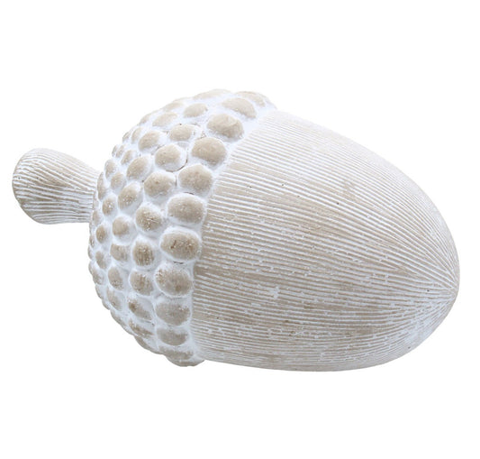 Acorn stone effect ornament