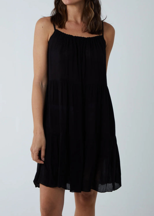 Tiered mini dress