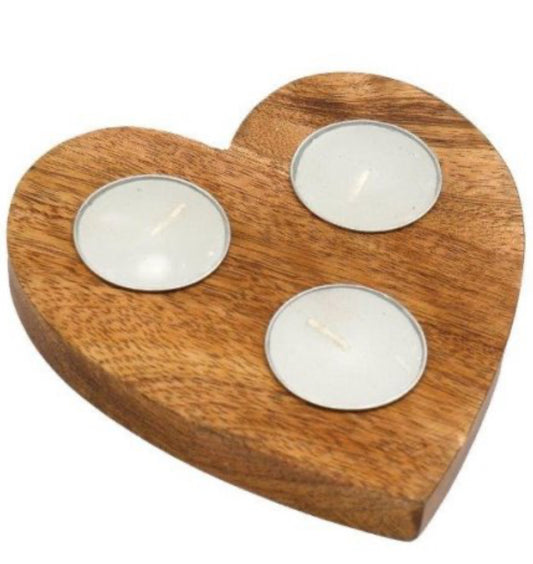 Heart T-light holder