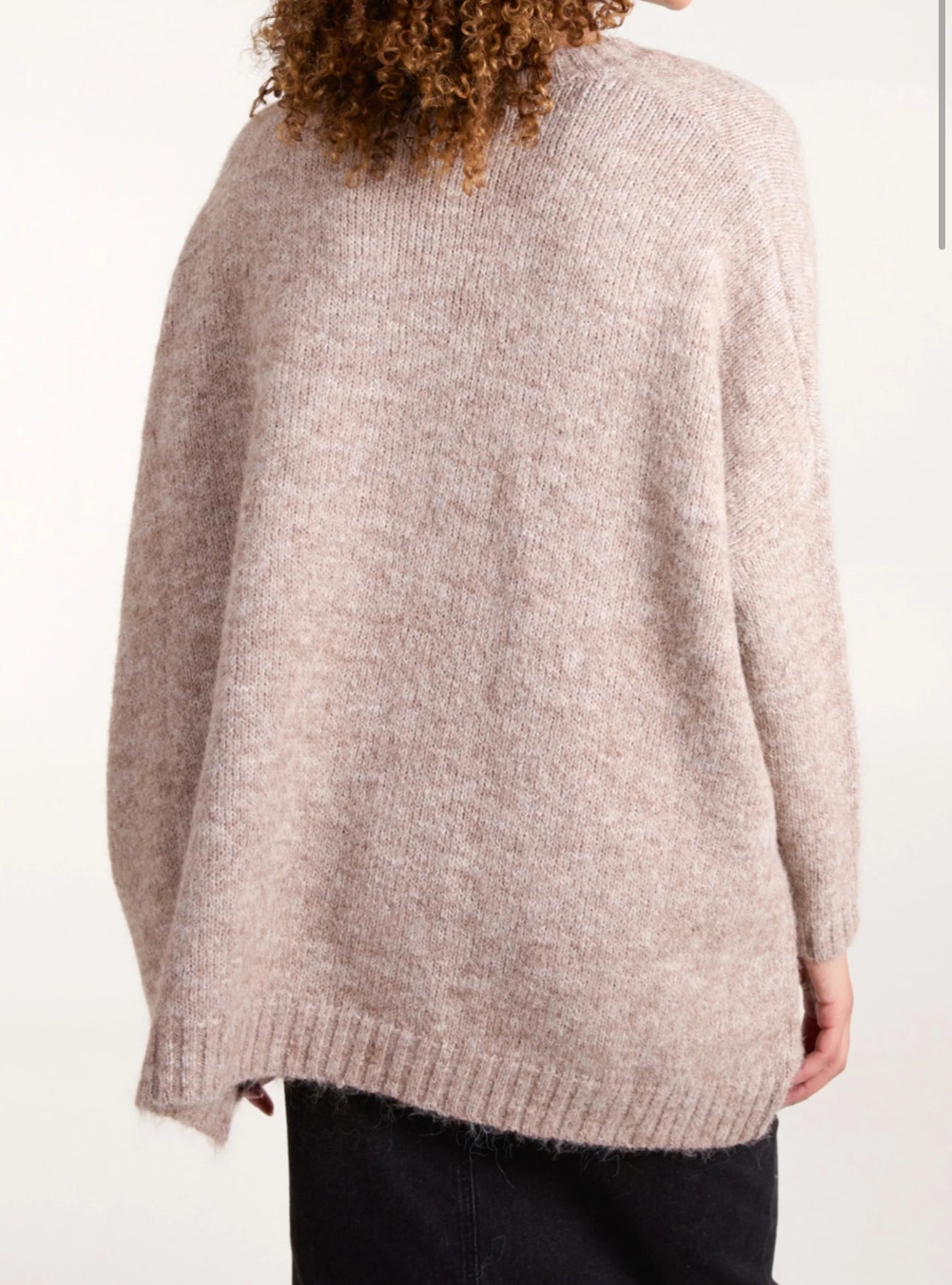 Melange jumper