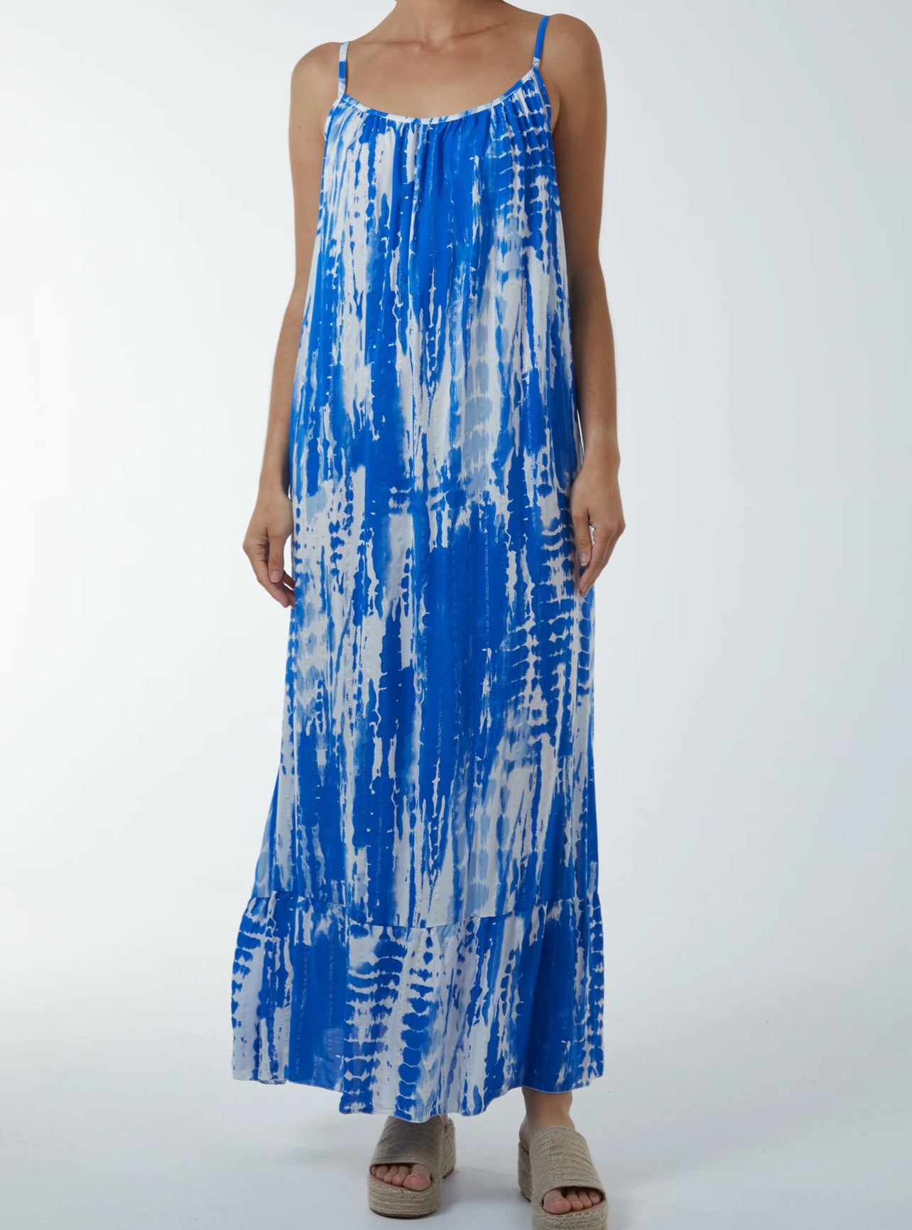 Print maxi dress
