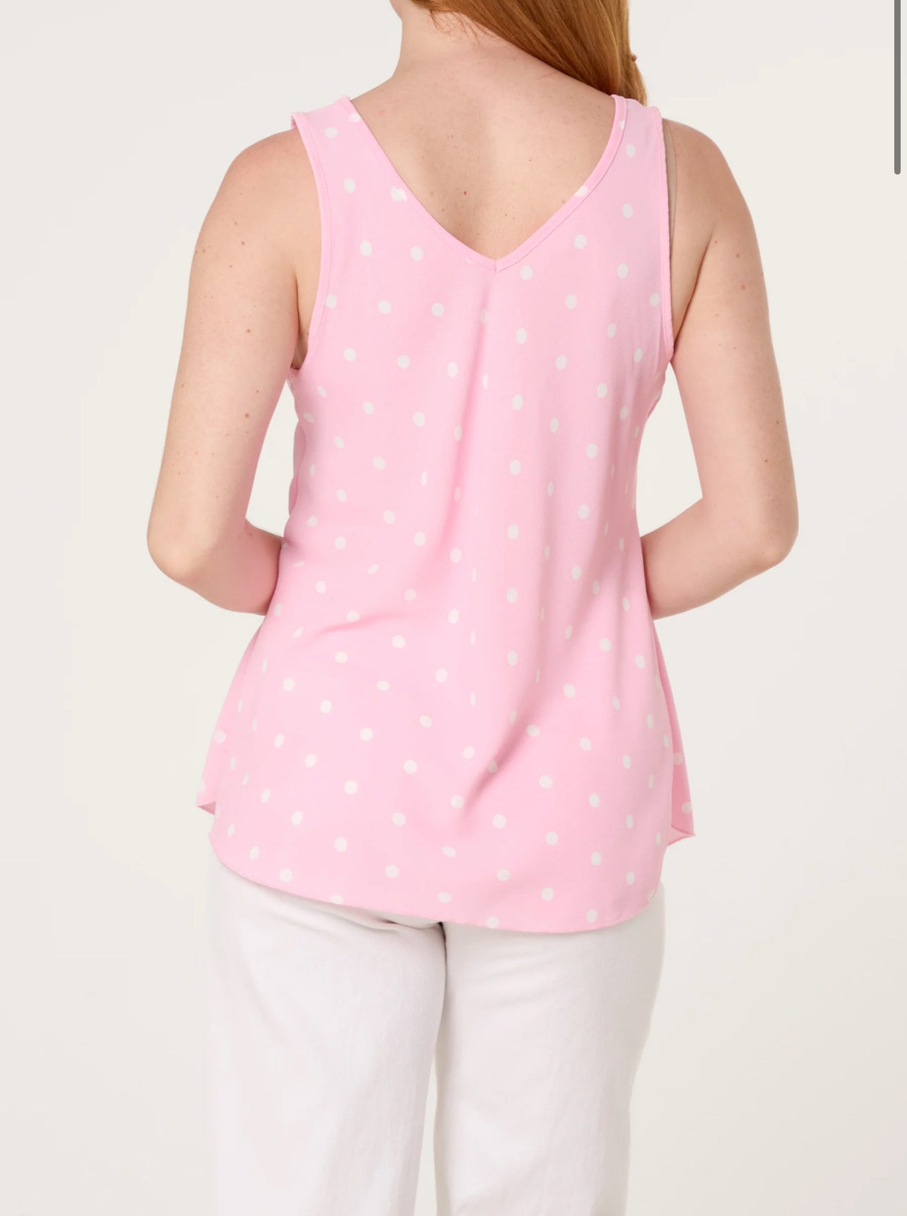 Polka Dot Strap Vest
