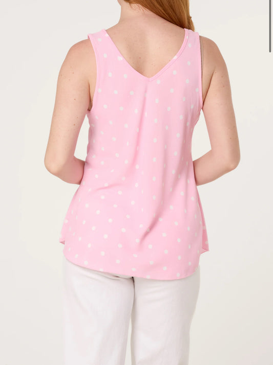 Polka Dot Strap Vest